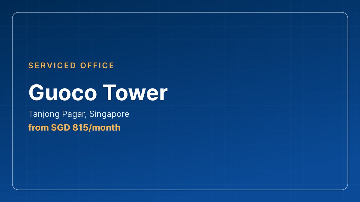 serviced office in Singapore - Guoco Tower