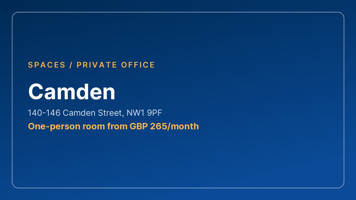 1-2 person office space Camden - Camden