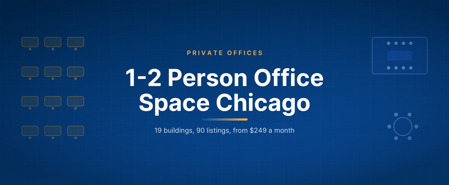 1-2 person office space Chicago - Wezoo cover