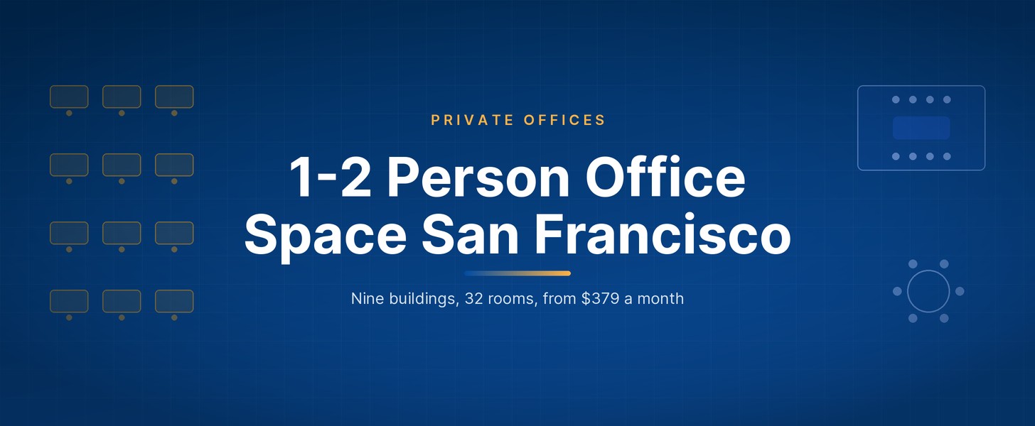 1-2 person office space San Francisco — Wezoo