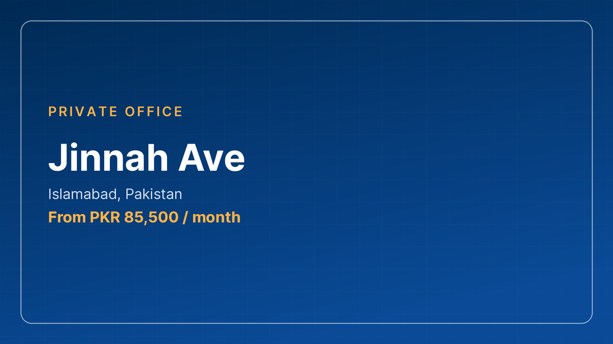 Jinnah Ave private offices, Islamabad