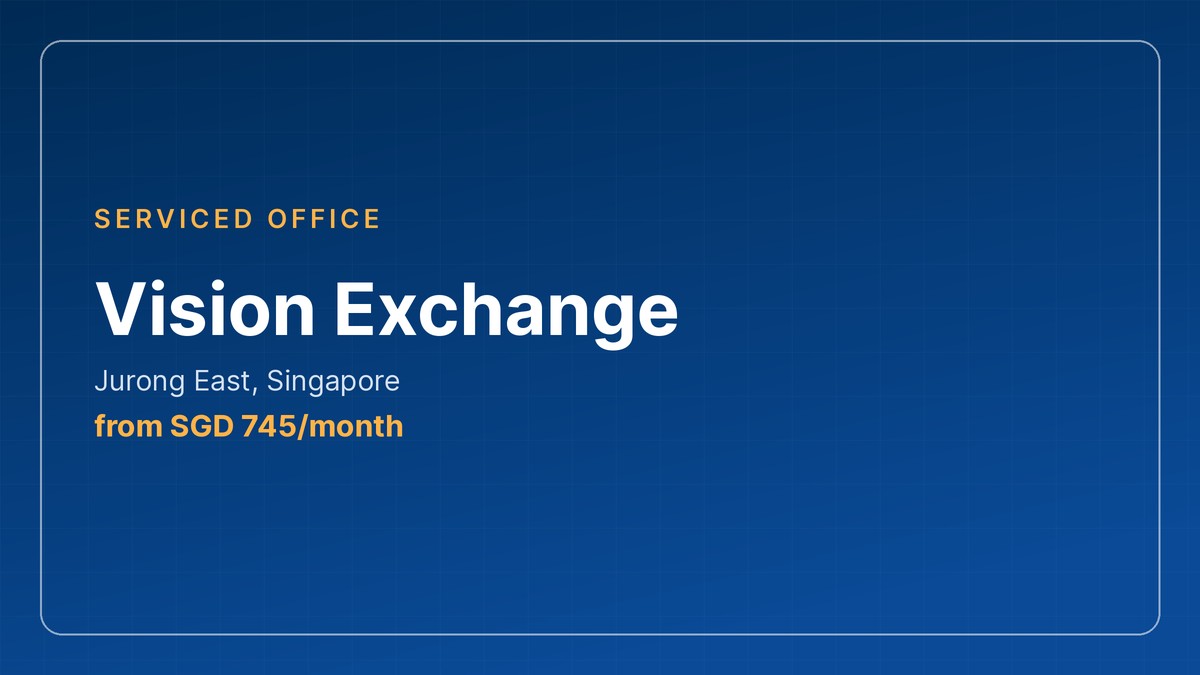 serviced office in Singapore - Vision Exchange