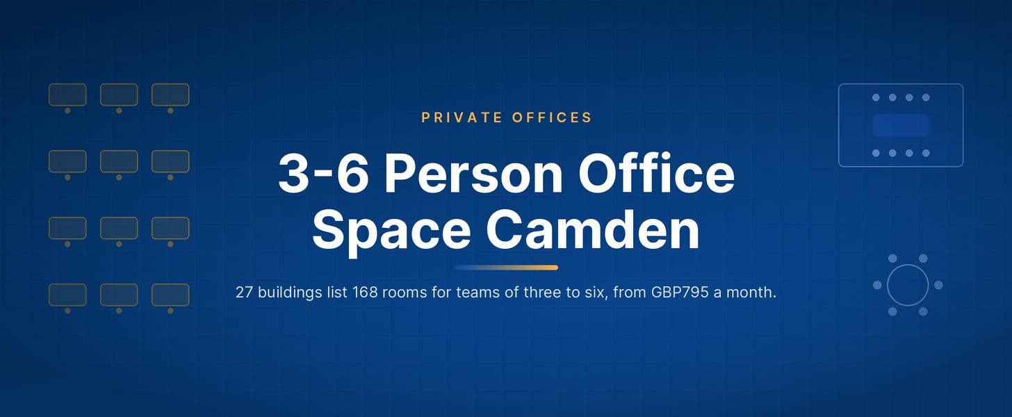 3-6 person office space Camden - Wezoo