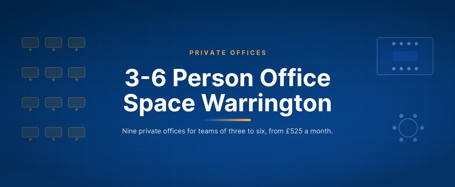 3-6 person office space warrington - Wezoo