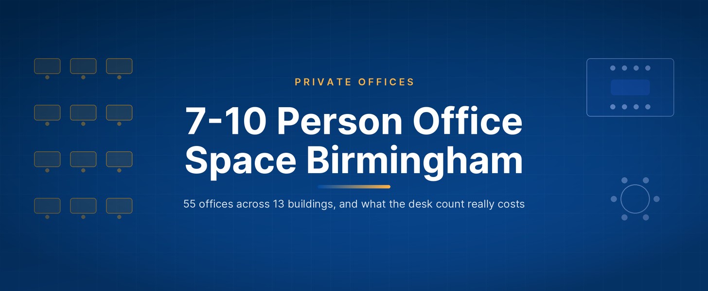 7-10 person office space Birmingham — Wezoo