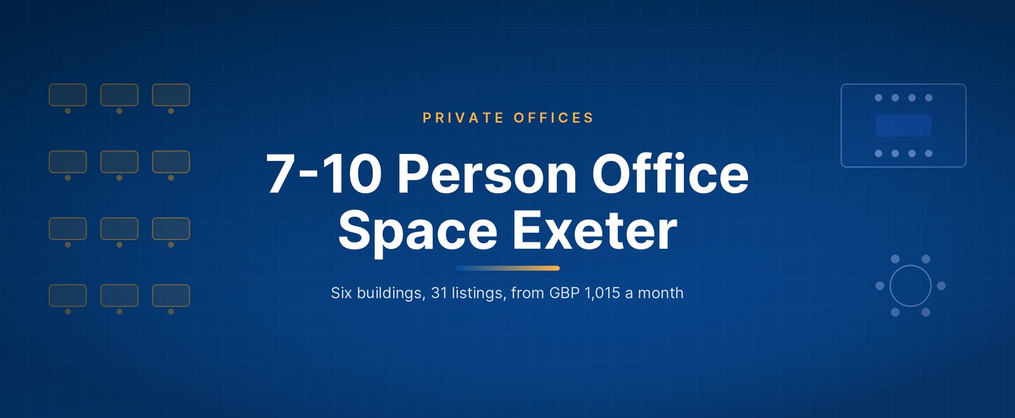 7-10 person office space Exeter - Wezoo