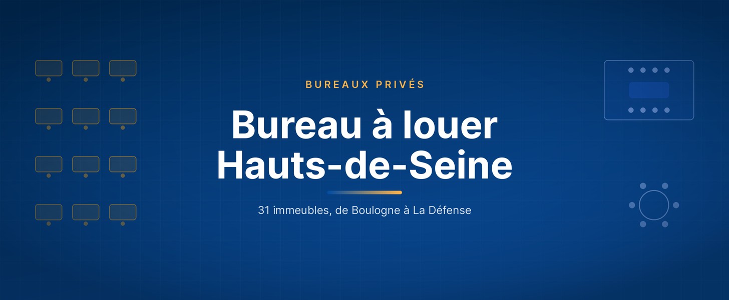 bureau à louer hauts-de-seine — Wezoo
