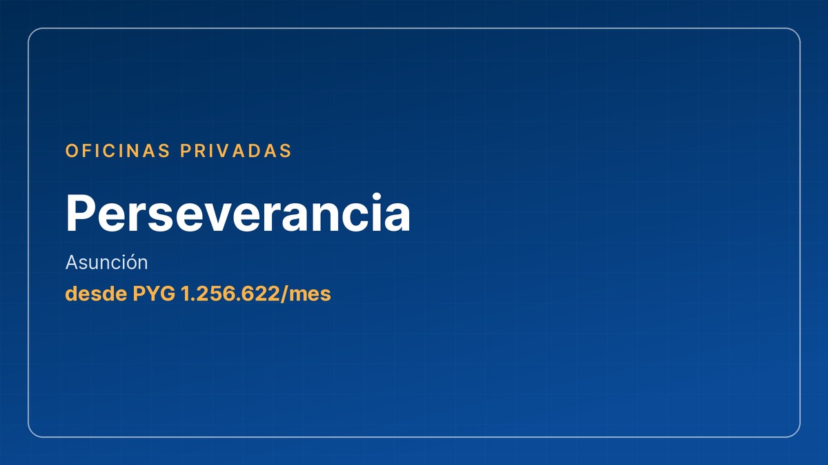 alquiler de oficinas - Perseverancia
