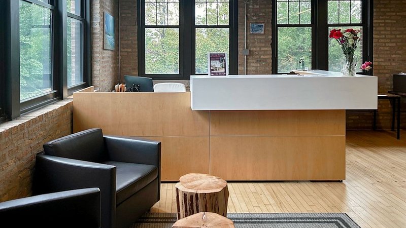 Cheap coworking space, 4311 N. Ravenswood Avenue in Chicago