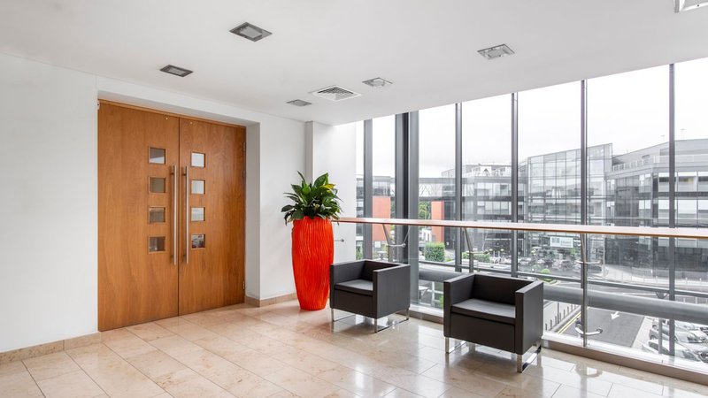 Private office interior at City Gate Mahon Cork serviced office