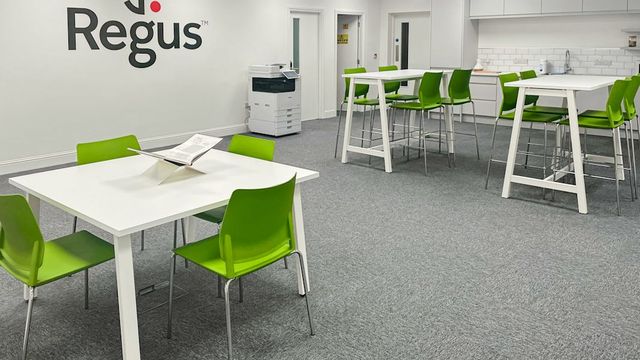 Coworking space Ireland - shared desk area at West Cork Business and Technology Park
