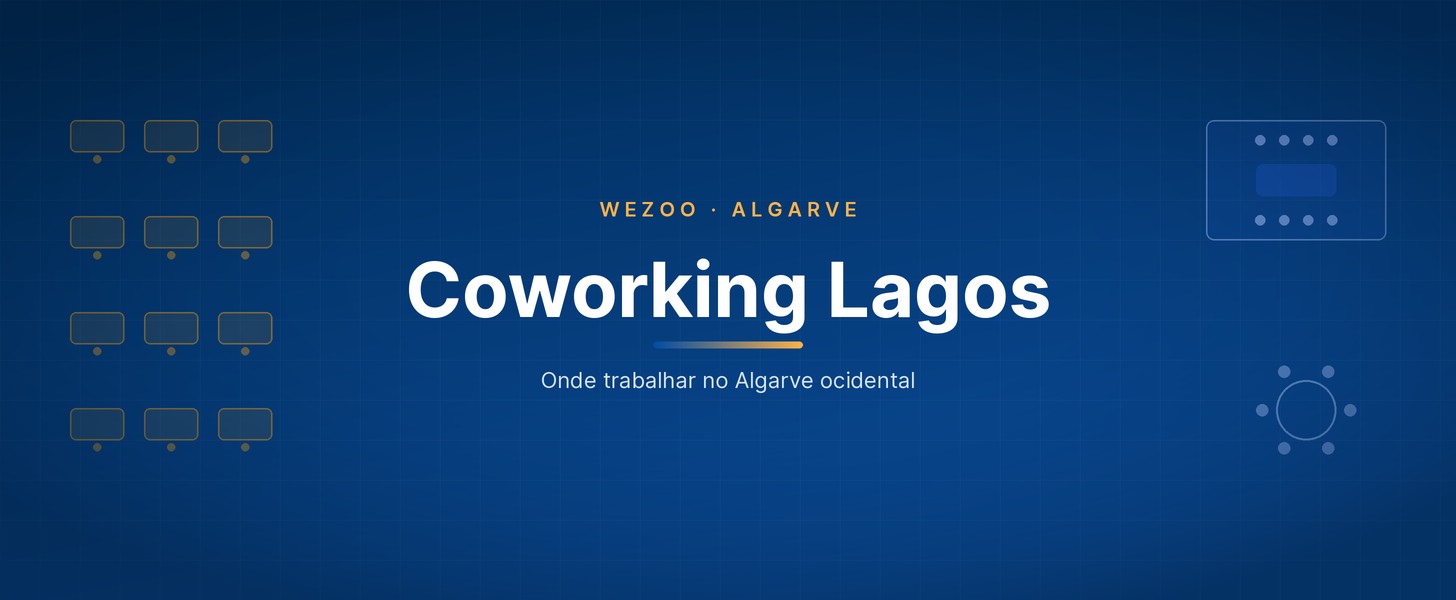 coworking lagos: espaços de trabalho reserváveis ao dia no Algarve