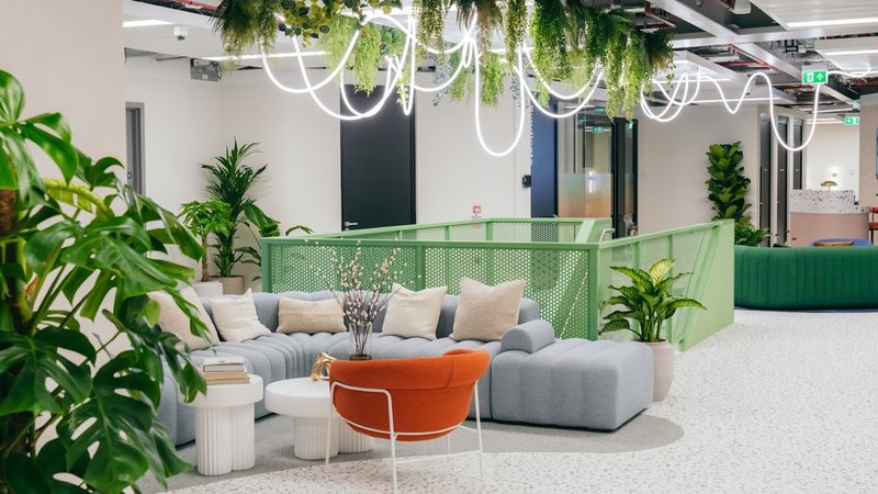 Huckletree 8 Bishopsgate coworking space near Aldgate