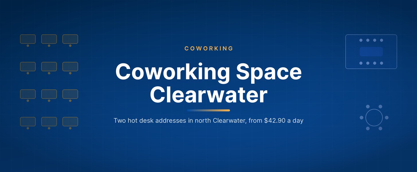 Coworking space Clearwater hot desk guide by Wezoo