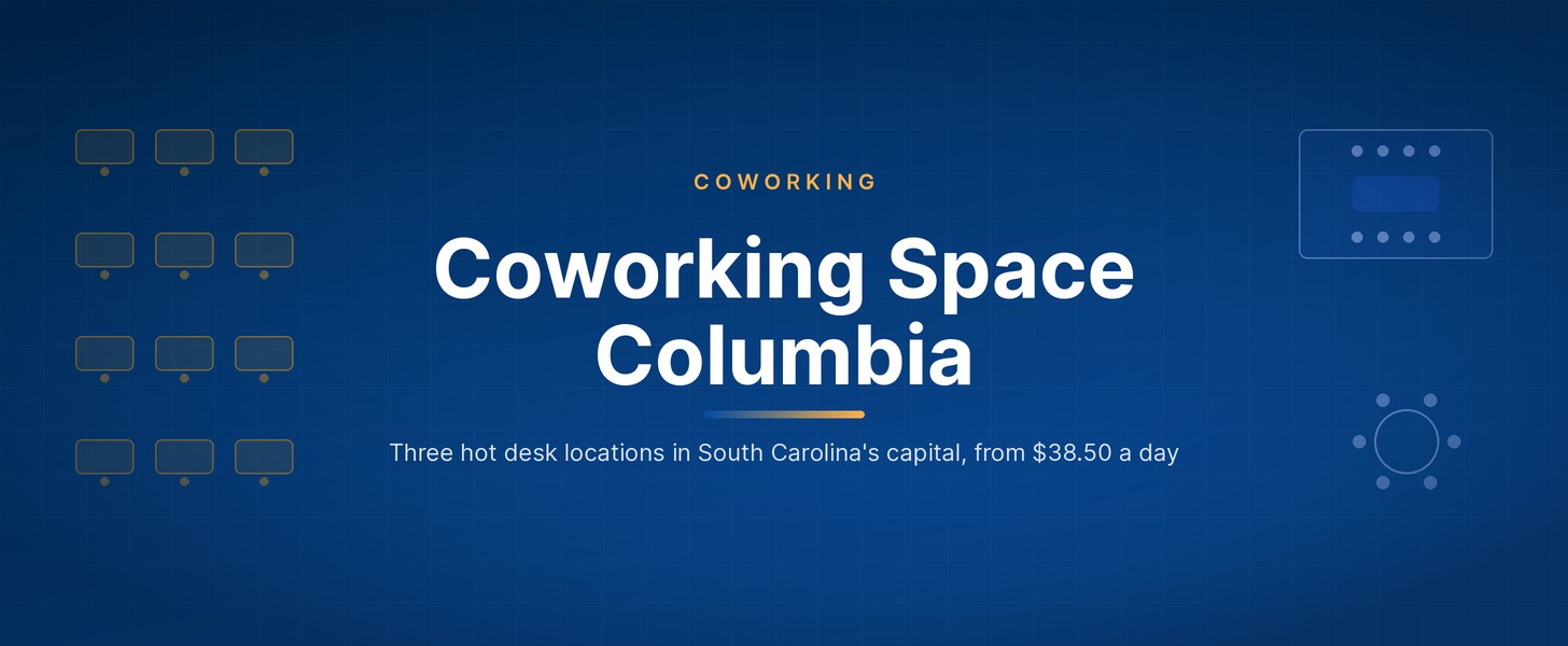 coworking space columbia - hot desks in Columbia, South Carolina