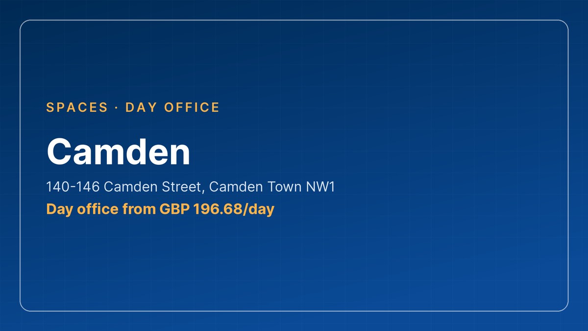 day office camden - Camden day office by Spaces