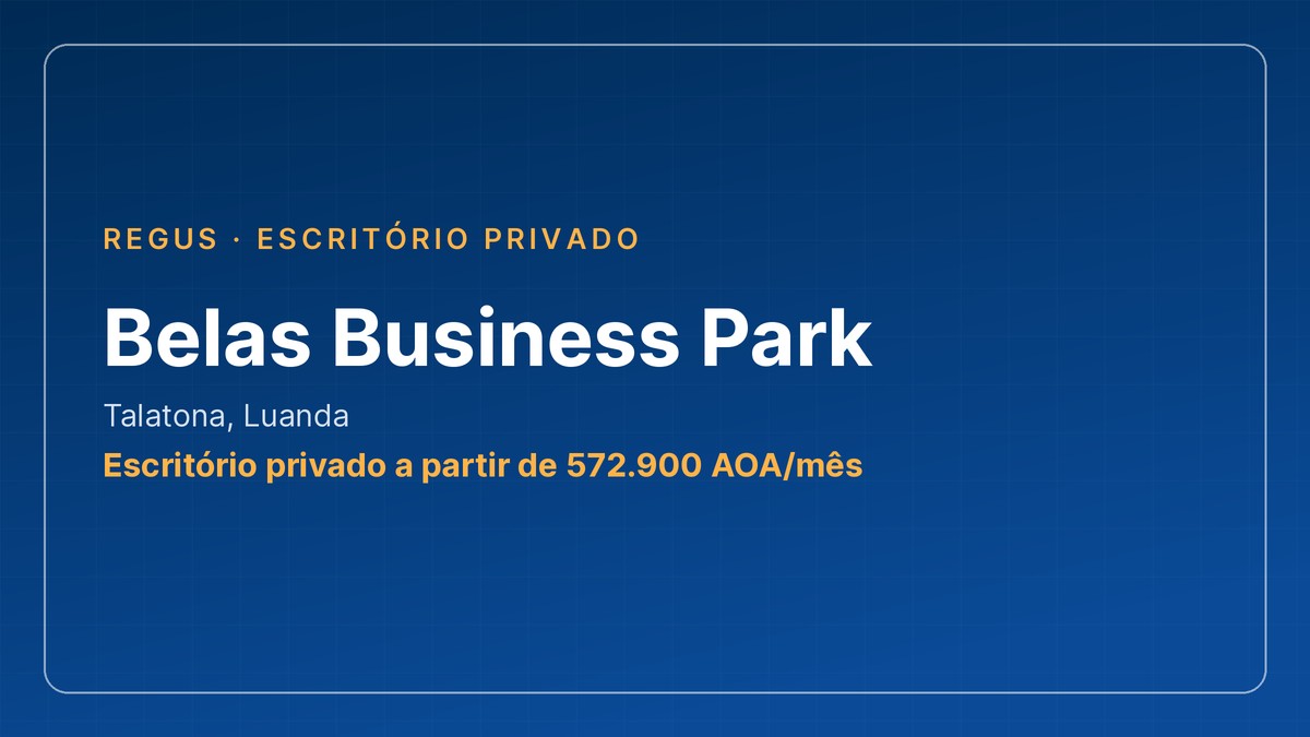Escritório privado em Angola: Belas Business Park, Talatona, Luanda, a partir de 572.900 AOA/mês
