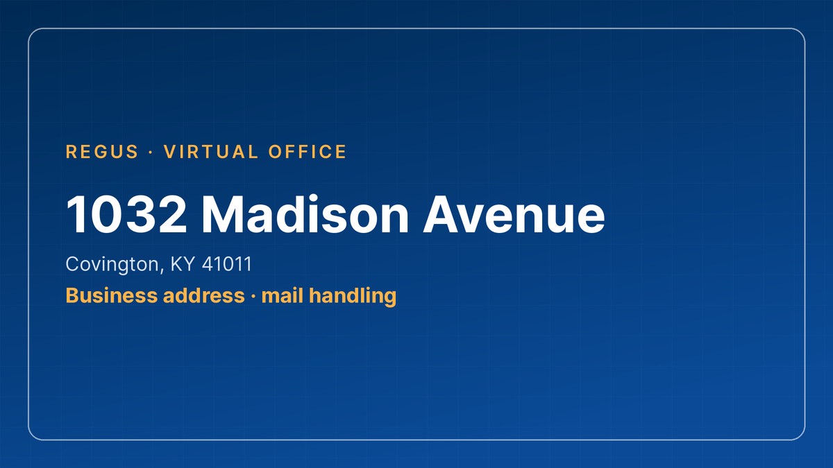 1032 Madison Avenue virtual office address in Covington, Kentucky