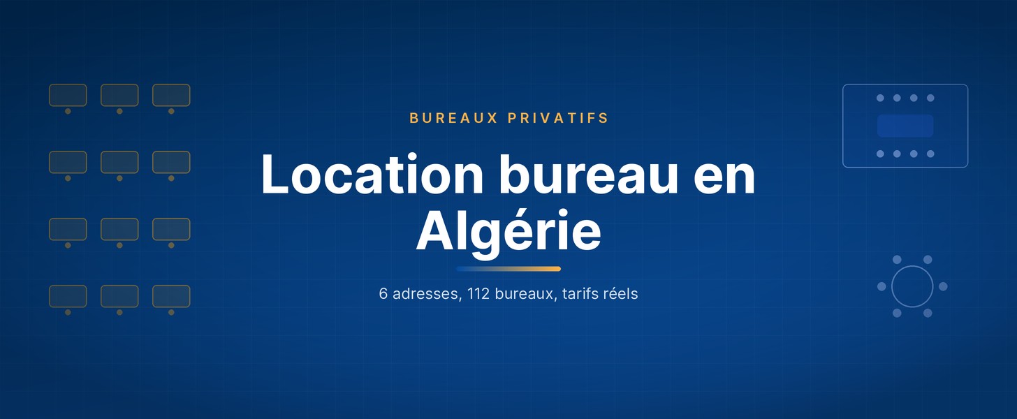 location bureau en Algérie — Wezoo