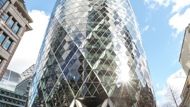 The Gherkin meeting room near Aldgate