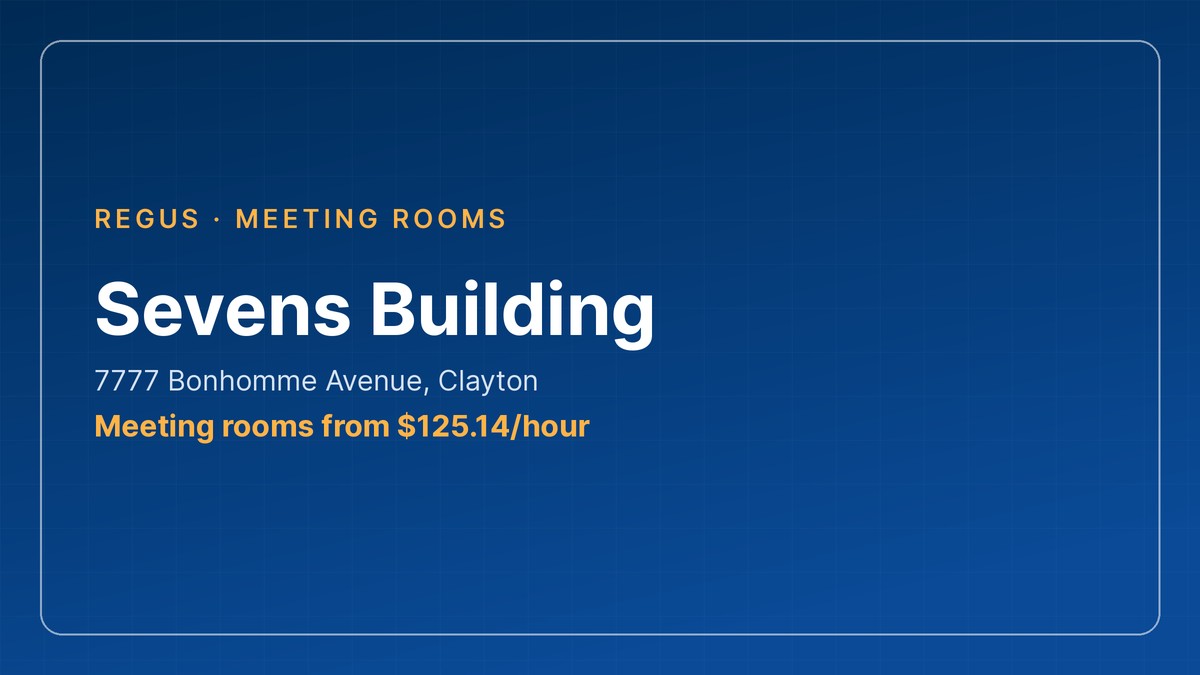 meeting room clayton - Sevens Building, Clayton, Missouri