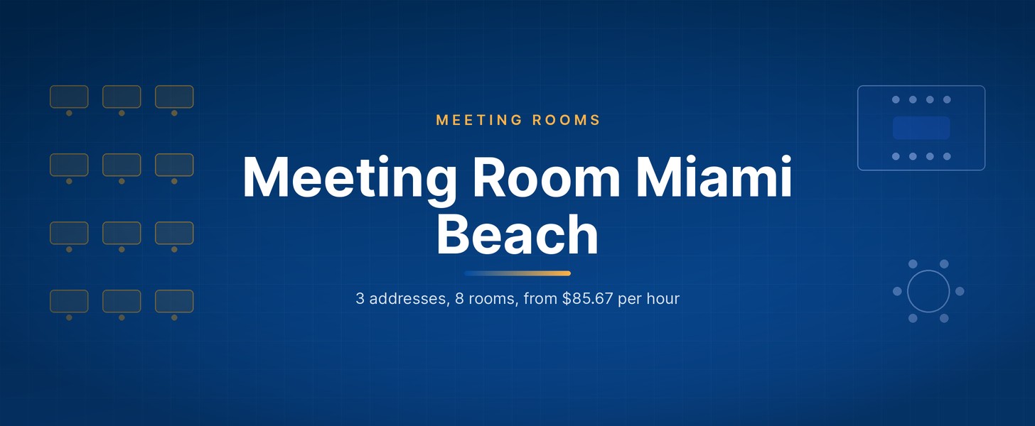 meeting room miami beach - Wezoo