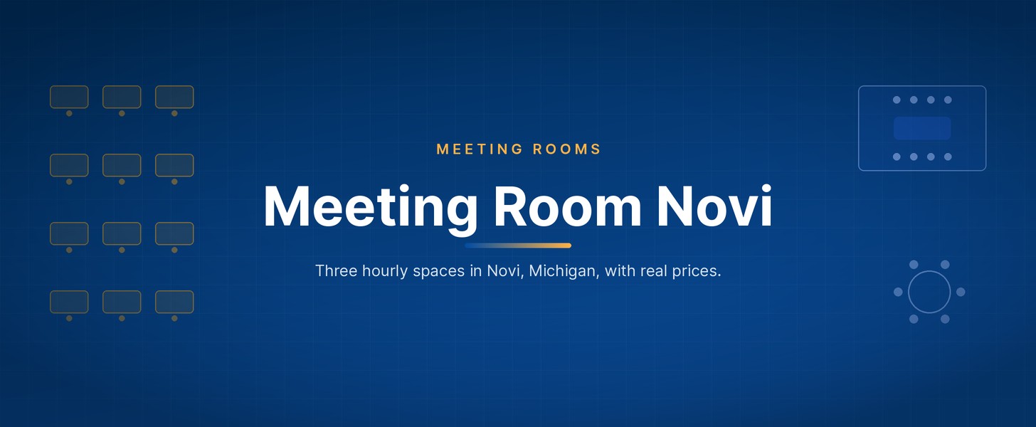 meeting room novi - Wezoo