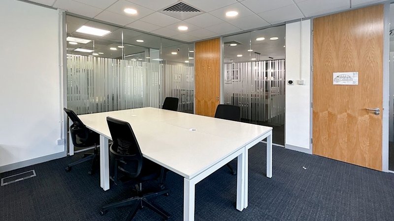 Meeting room interior at Oxford Science Park