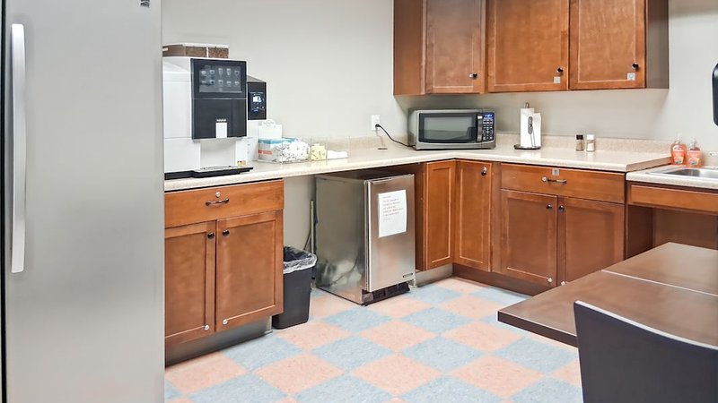 Furnished private office interior at 16 Biltmore Ave in Asheville