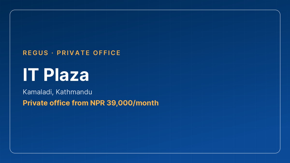 office space for rent in Nepal: IT Plaza, Kamaladi, Kathmandu