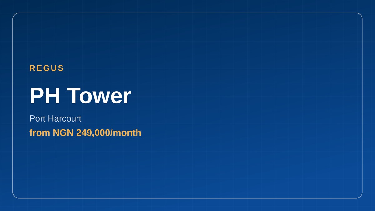 office space for rent in Nigeria - PH Tower