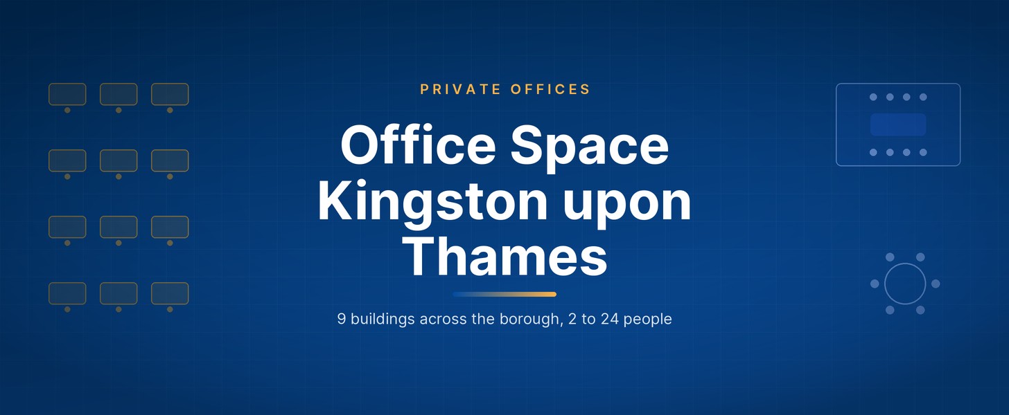 Office space Kingston upon Thames, private offices on Wezoo
