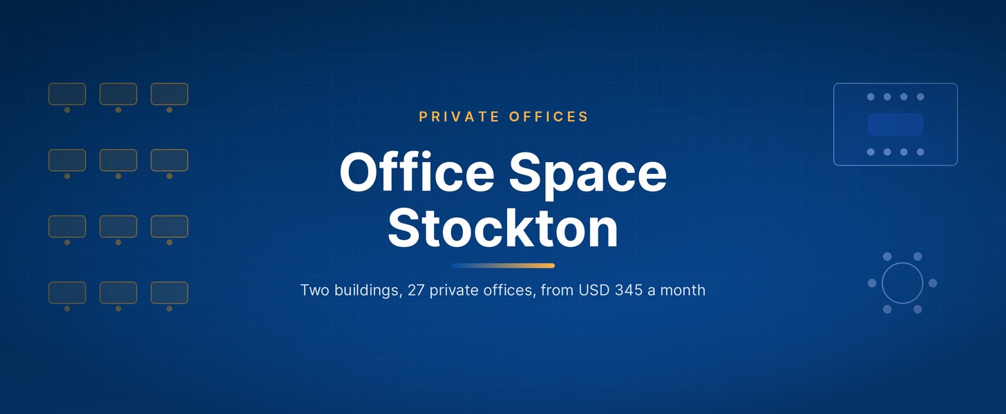 office space stockton - Wezoo private offices cover