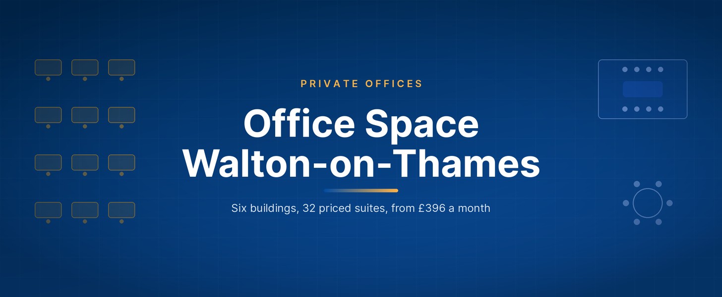 office space Walton-on-Thames, private offices on Wezoo