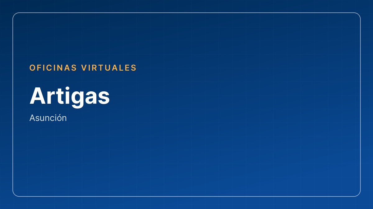 oficina virtual en Artigas, Asunción