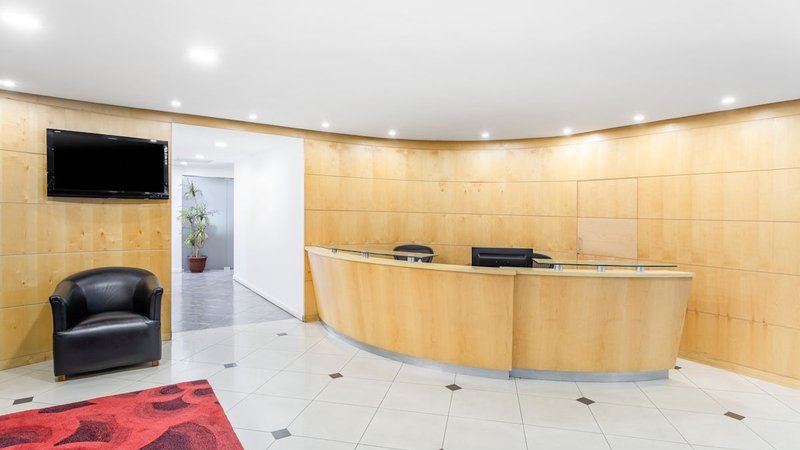 Recepción de Euro Plaza, zona 14, Ciudad de Guatemala