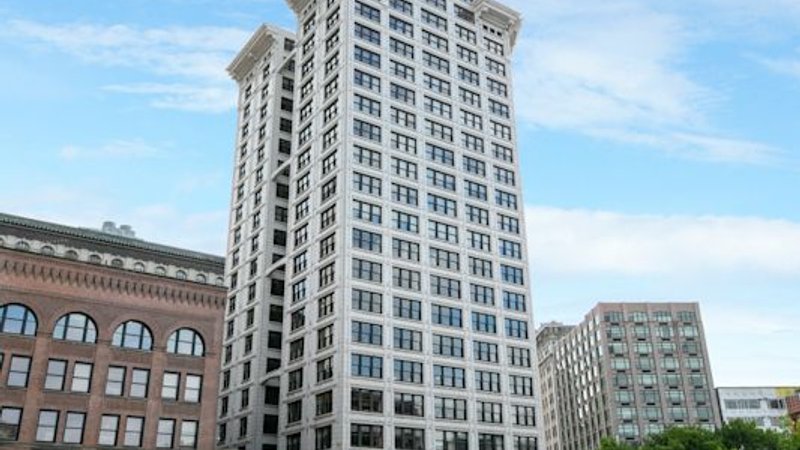 Private office at Smith Tower in Pioneer Square, Seattle