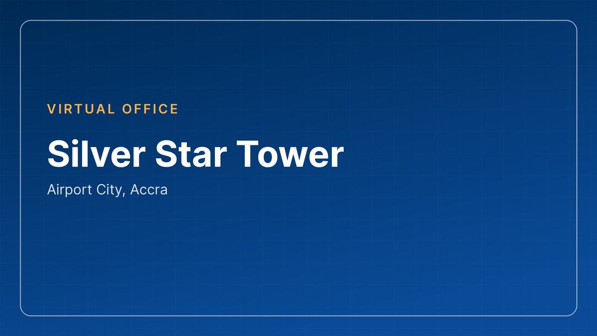 Silver Star Tower in Accra, Ghana