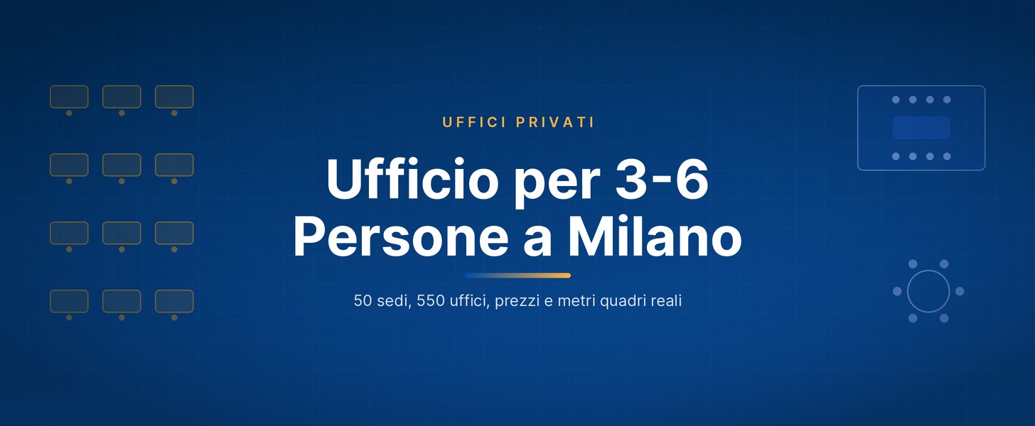 Ufficio per 3-6 persone Milano — Wezoo