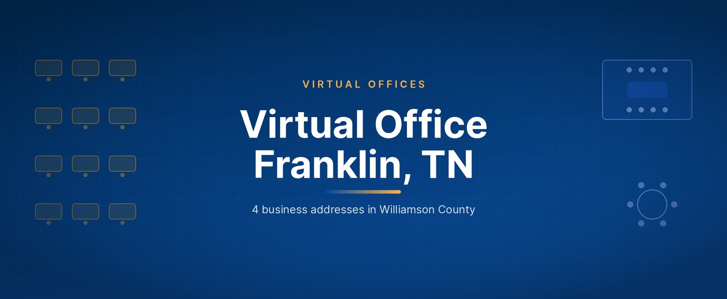 virtual office Franklin, TN business addresses on Wezoo