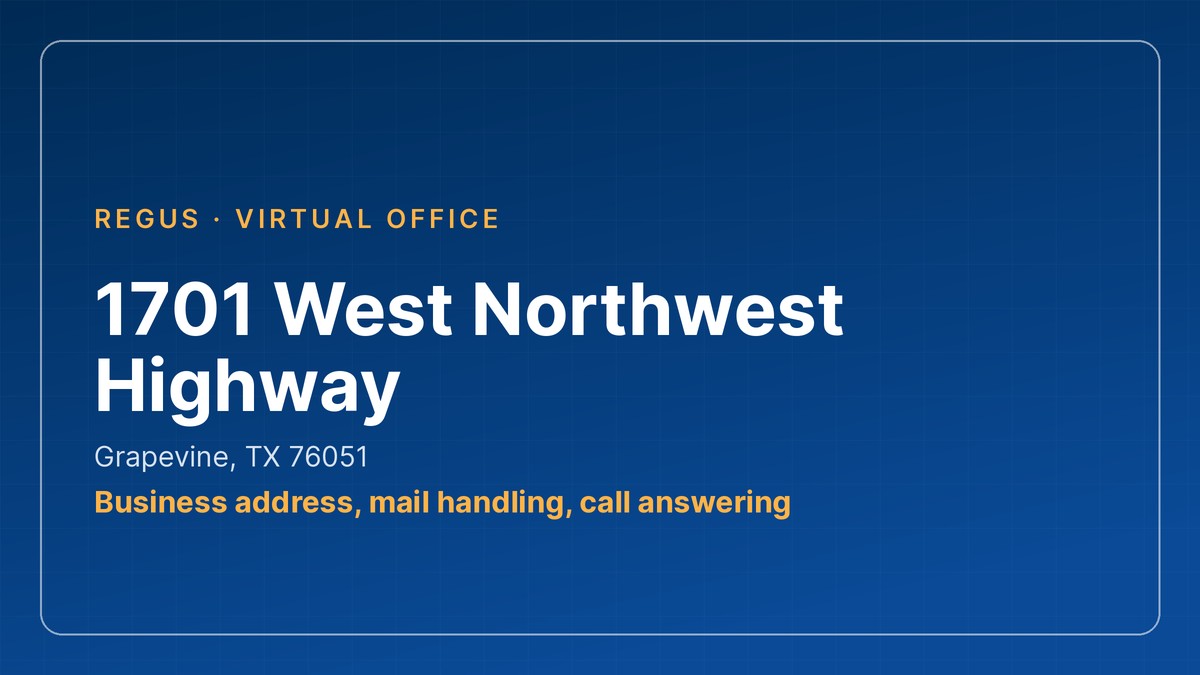 virtual office grapevine - 1701 West Northwest Highway, Grapevine