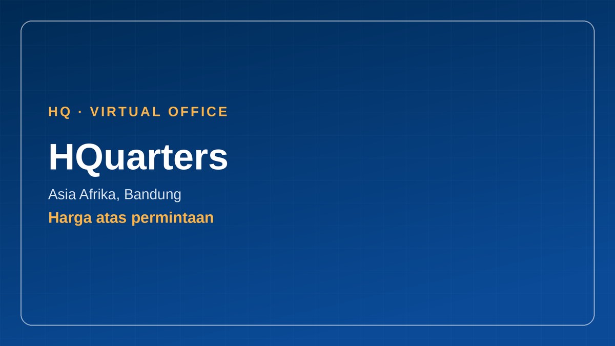 virtual office Indonesia - HQuarters