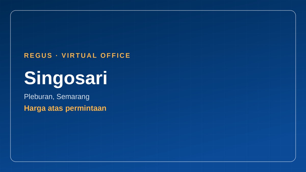 virtual office Indonesia - Singosari