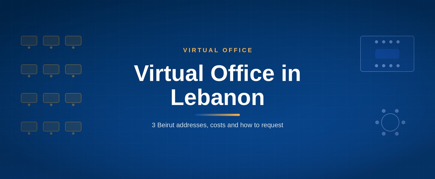 Virtual office in Lebanon: three Beirut business addresses on Wezoo