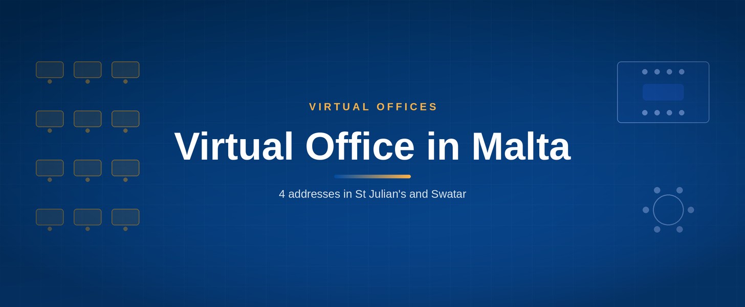 Virtual office in Malta: 4 business addresses in St Julian's and Swatar