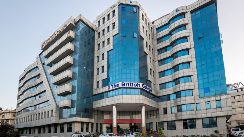The Trade Tower Kathmandu building in Kathmandu, Nepal