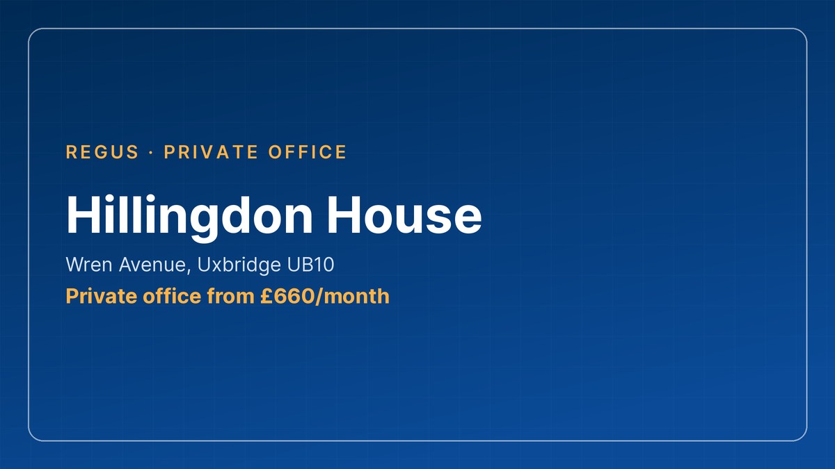Hillingdon House private office, Hillingdon House, Wren Ave, UB10